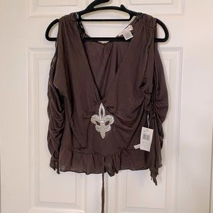 BNWT Large Baby Phat jersey top